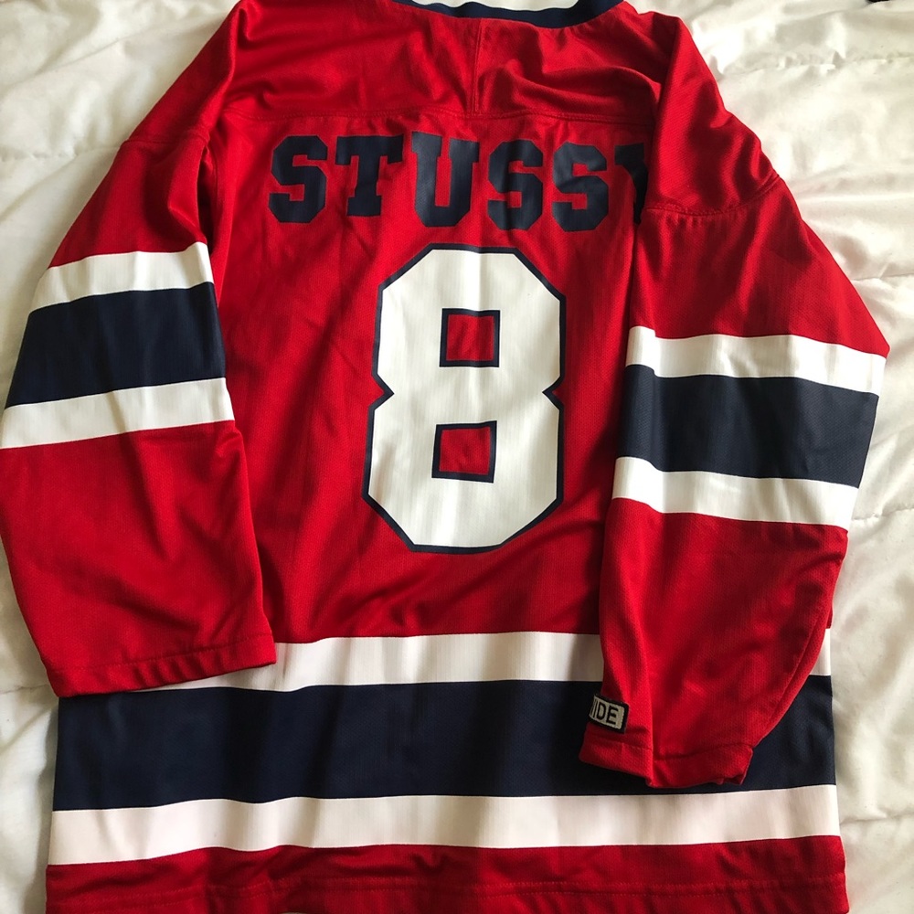 Stussy hockey jersey